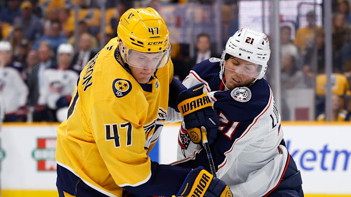 Columbus Blue Jackets v Nashville Predators
