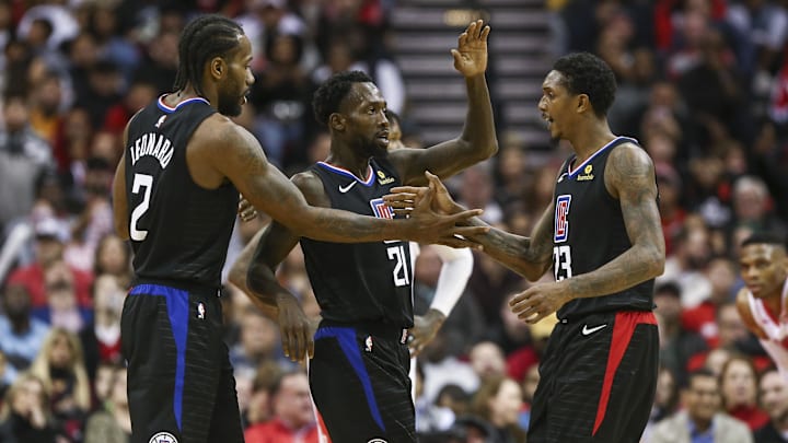 Kawhi Leonard, Patrick Beverley, Lou Williams, LA Clippers