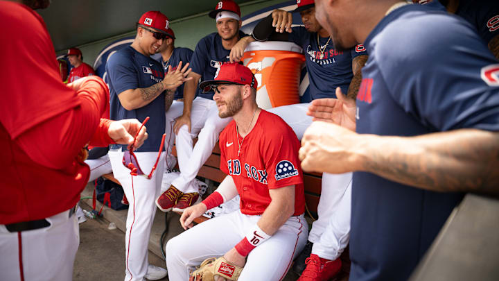 Boston Red Sox shortstop Trevor Story.