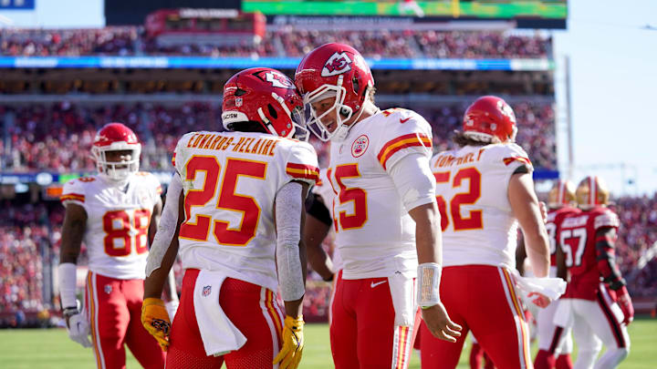  Kansas City Chiefs running back Clyde Edwards-Helaire.