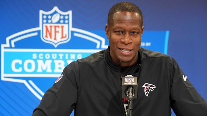 Atlanta Falcons coach Raheem Morris still has plenty of holes to fix on his team's roster.