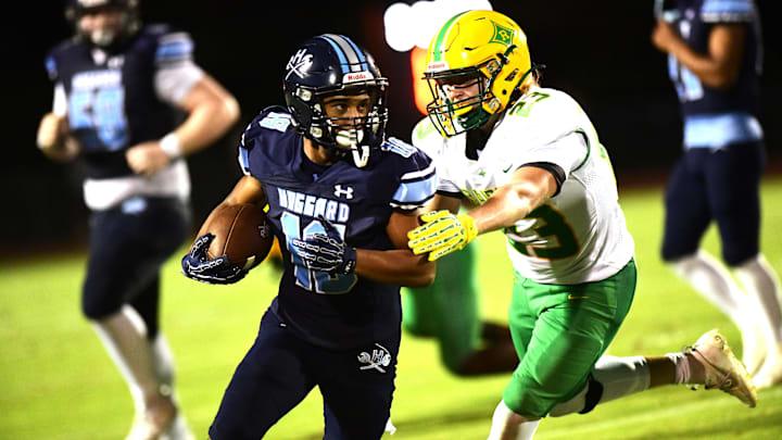 Hoggard football defeated Richmond in Week 1 of the 2025 high school football season