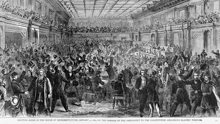 House Abolishes Slavery