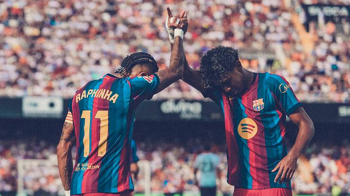 Valencia CF v FC Barcelona - LaLiga EA Sports 2026/27 Valencia CF v FC Barcelona - LaLiga EA Sports 2026/27