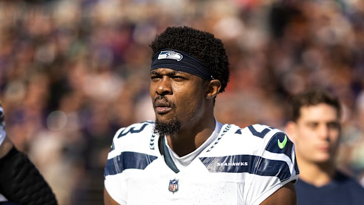 Artie Burns with the Seattle Seahawks