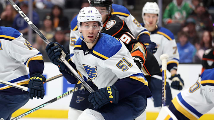 St Louis Blues v Anaheim Ducks