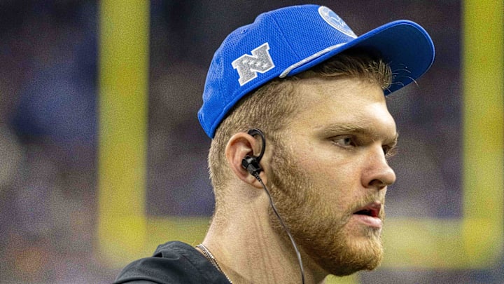 Detroit Lions defensive end Aidan Hutchinson (97). Detroit Lions defensive end Aidan Hutchinson (97).