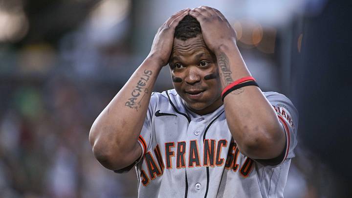 San Francisco Giants first baseman Rafael Devers
