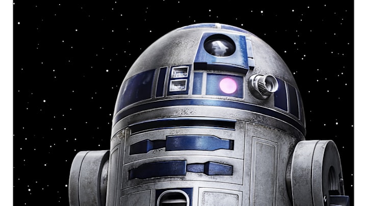 Photo: Star Wars: The Rise of Skywalker R2-D2 character poster.. Image Courtesy Lucasfilm Ltd.