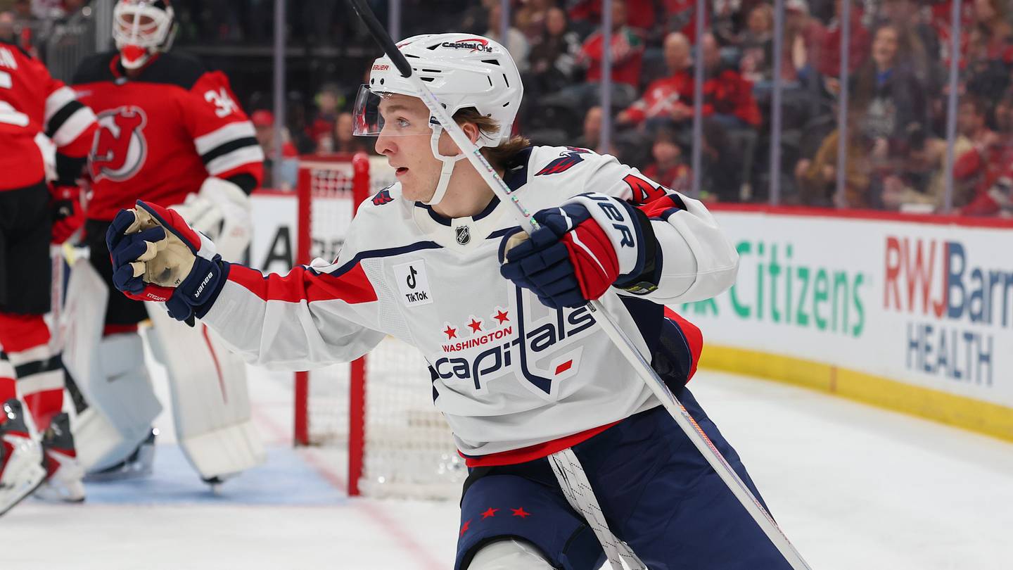 Capitals prospect Cole Hutson plans on completing his degree next summer