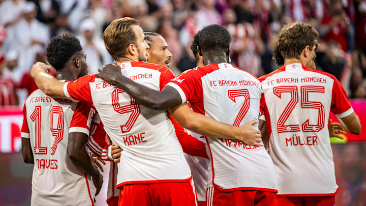 Bayern Munich celebrated a comfortable win on Sunday