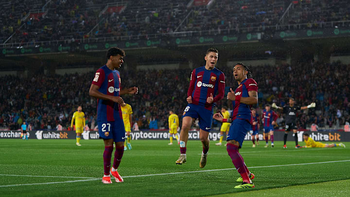 Fermin Lopez, Lamine Yamal, Raphinha