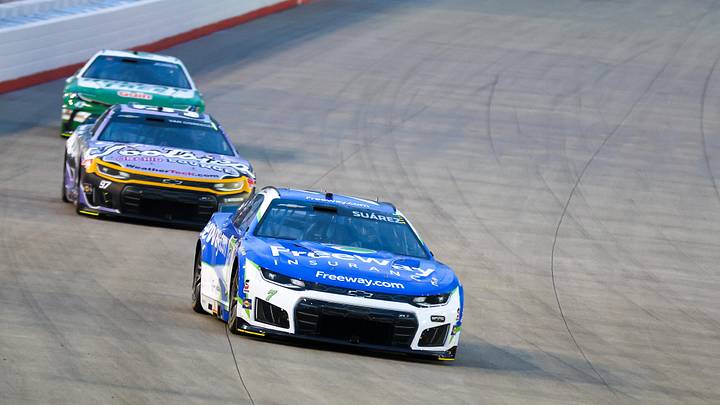 Daniel Suarez, Shane van Gisbergen, Erik Jones, NASCAR Cup Series