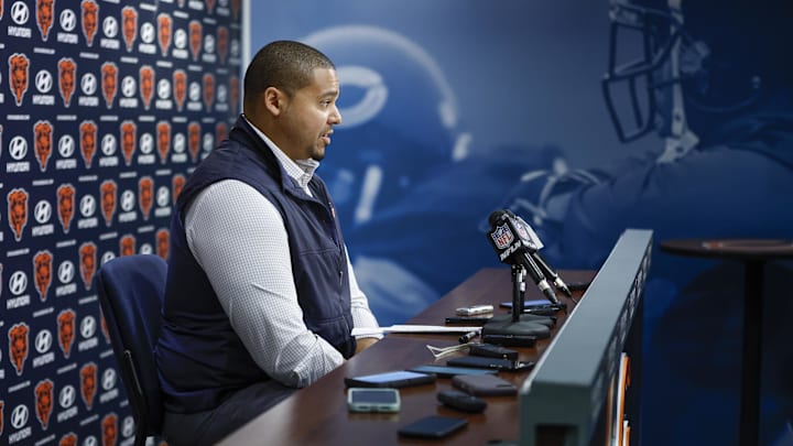 Chicago Bears general manager Ryan Poles