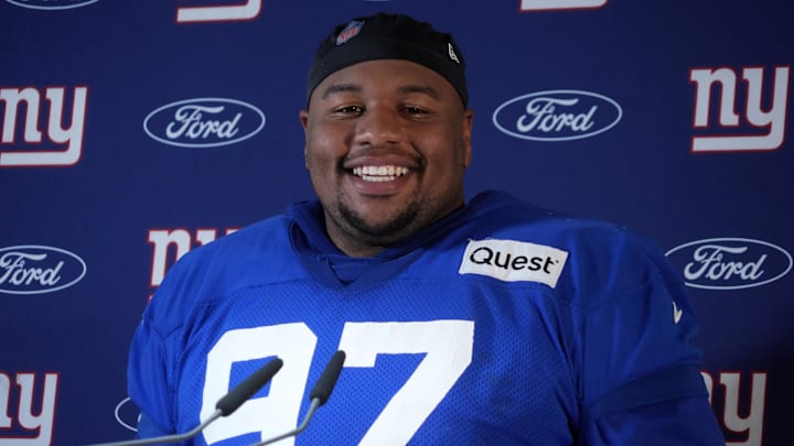 New York Giants defensive tackle Dexter Lawrence II 