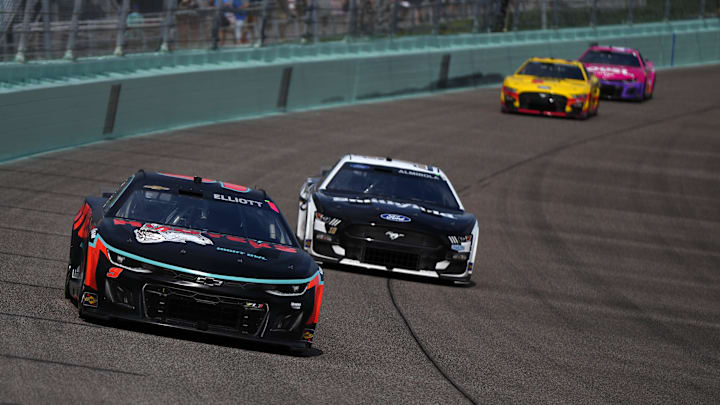 The NASCAR Cup Series makes its annual visit to Homestead-Miami Speedway on Sunday for the next stop in the Playoffs. The NASCAR Cup Series makes its annual visit to Homestead-Miami Speedway on Sunday for the next stop in the Playoffs.