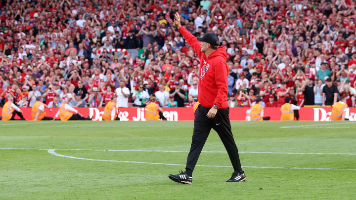 Jurgen Klopp said goodbye to Liverpool this summer after nine years at the Premier League club. Jurgen Klopp said goodbye to Liverpool this summer after nine years at the Premier League club.