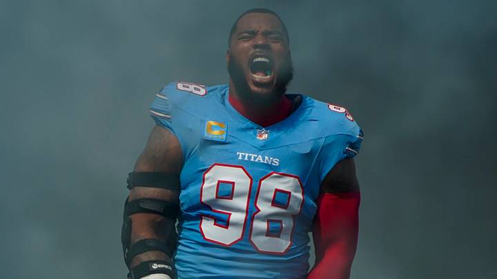 Tennessee Titans defensive tackle Jeffery Simmons