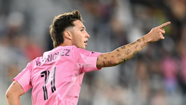 Inter Miami CF forward Baltasar Rodriguez smashed his first Major League Soccer goal into D.C. United's net in the second half Saturday to salvage a point in a 1-1 draw in the nation's capital.