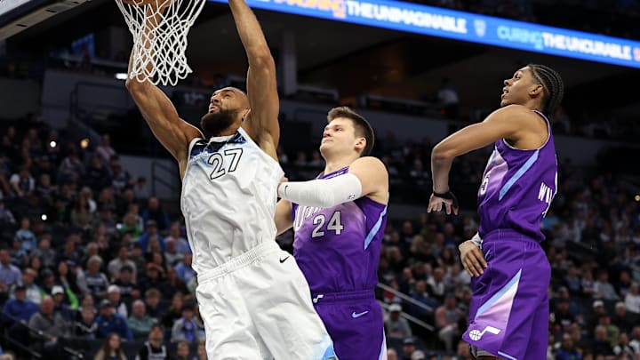 Rudy Gobert, Walker Kessler, Cody Williams