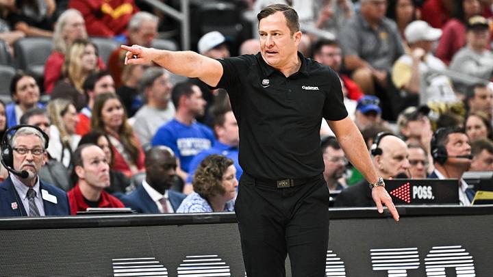 Mar 22, 2026; St. Louis, MO, USA; Iowa State Cyclones head coach T.J. Otzelberger calls a play during the second half against the Kentucky Wildcats during a second round game of the men's 2026 NCAA Tournament at Enterprise Center. Mandatory Credit: Jeff Le-Imagn Images Mar 22, 2026; St. Louis, MO, USA; Iowa State Cyclones head coach T.J. Otzelberger calls a play during the second half against the Kentucky Wildcats during a second round game of the men's 2026 NCAA Tournament at Enterprise Center. Mandatory Credit: Jeff Le-Imagn Images