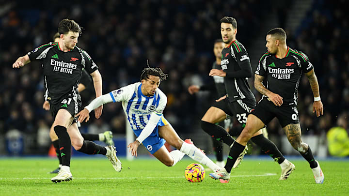 The Gunners battled to victory on the coast
