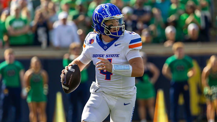 Boise State Broncos quarterback Maddux Madsen.