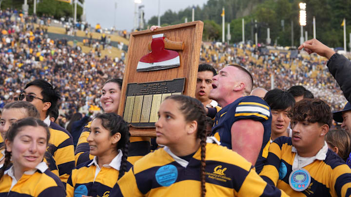 Cal retained The AXE with last season's win over Stanford