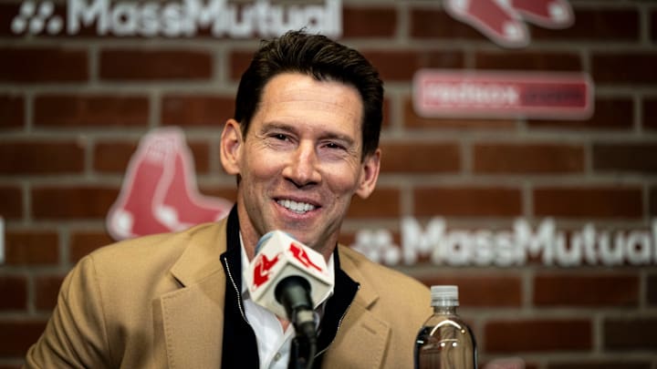 Boston Red Sox End Of Season Press Conference Boston Red Sox End Of Season Press Conference