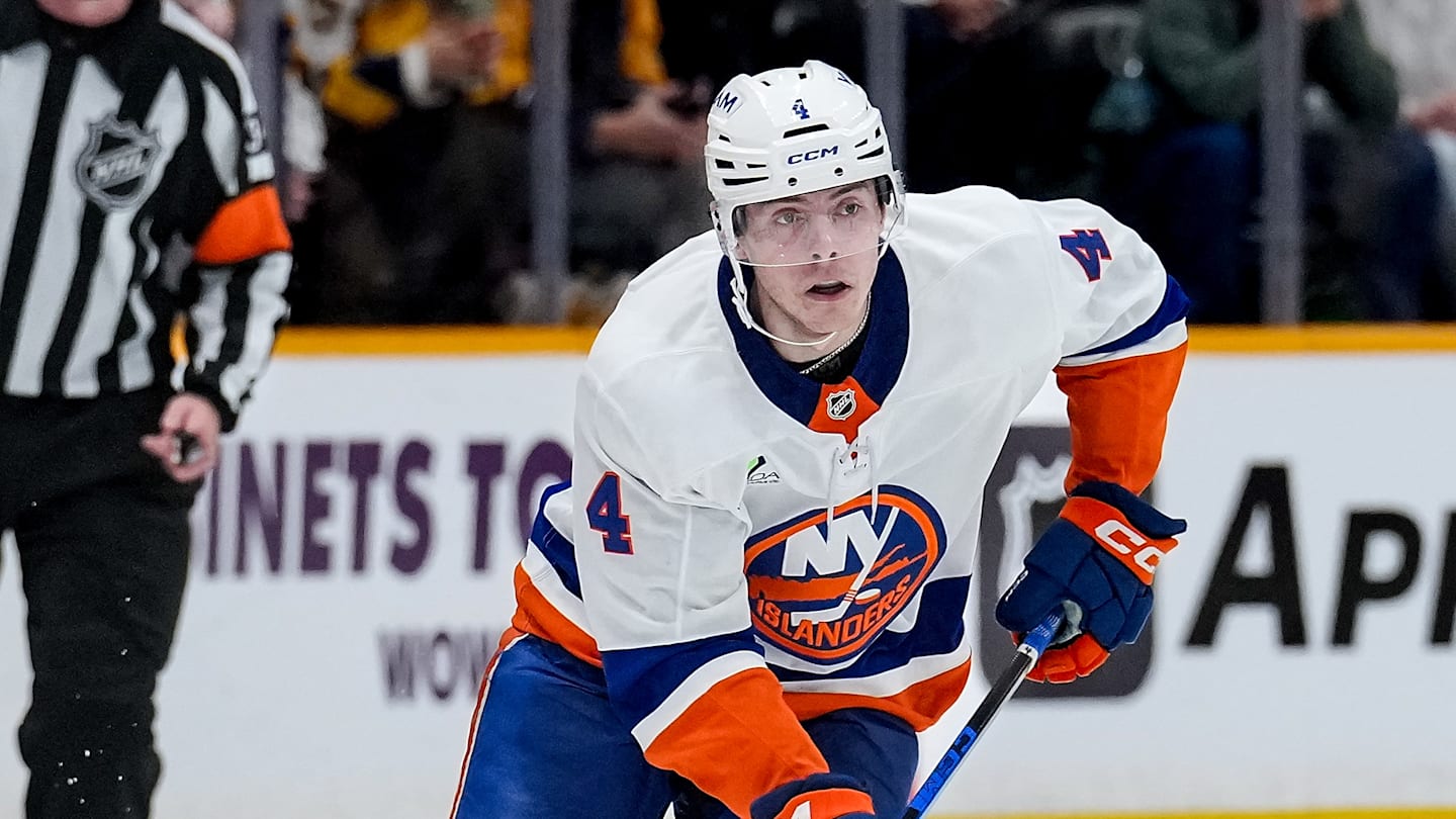 Mathieu Darche explains why the NY Islanders are relying on Bridgeport depth on D