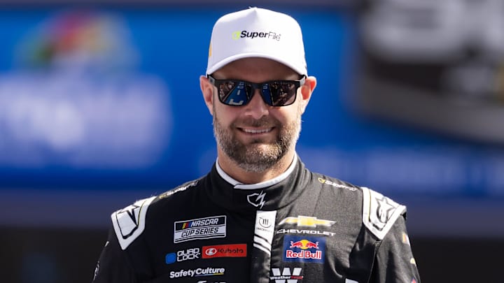 Feb 15, 2026; Daytona Beach, Florida, USA; NASCAR Cup Series driver Shane Van Gisbergen (97) during the 68th running of the Daytona 500 at Daytona International Speedway. Mandatory Credit: Mark J. Rebilas-Imagn Images