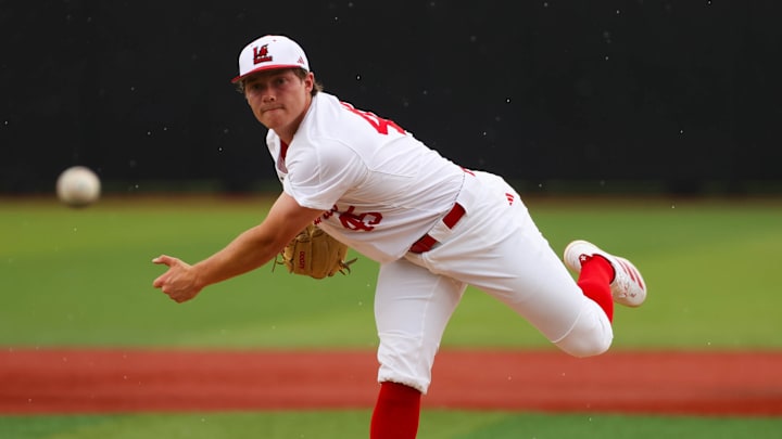 Louisville baseball left-handed pitcher Casen Murphy Louisville baseball left-handed pitcher Casen Murphy