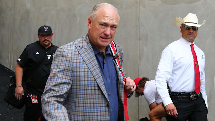 Texas Tech head coach Joey McGuire has the Red Raiders at 8-1 overall and 5-1 in Big 12 play.