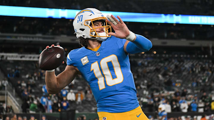 Justin Herbert, Los Angeles Chargers Justin Herbert, Los Angeles Chargers