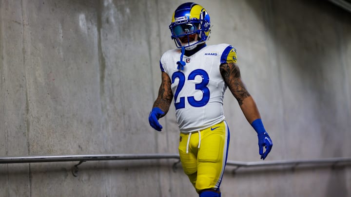 NFC Wild Card Playoffs - Los Angeles Rams Kyren Williams