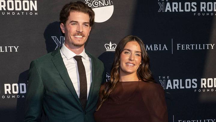 August 24, 2026:  Max Fried and his pregnant wife, Reni Meyer-Whalley, attend The Carlos Rodon s Foundation 3rd Annual Willow Gala in New York.