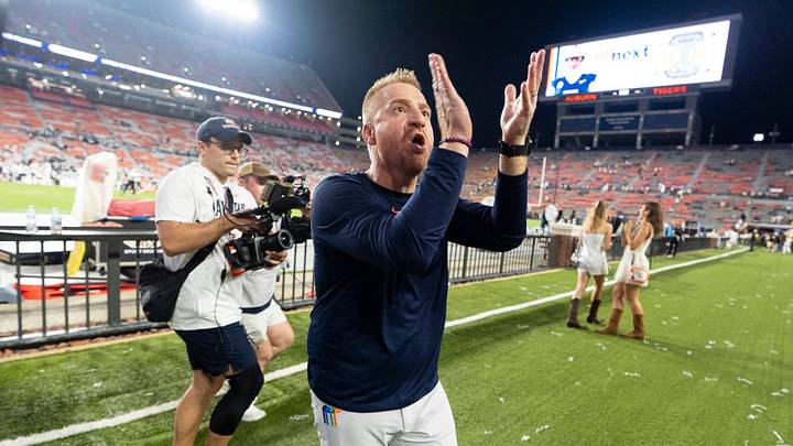 Auburn head coach Alex Golesh says he isn't friends with Florida head coach Jon Sumrall during game week.