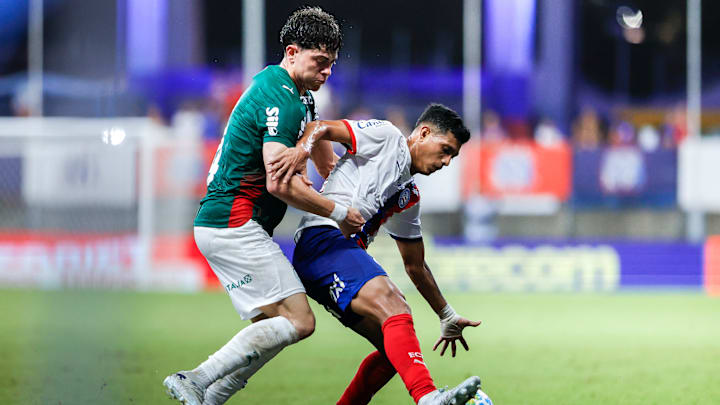 Bahia e Palmeiras fizeram ótimo jogo na Arena Fonte Nova