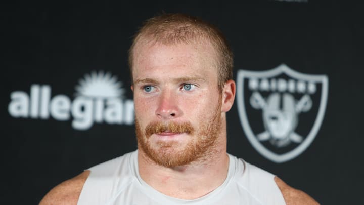 Las Vegas Raiders LB Tommy Eichenberg Las Vegas Raiders LB Tommy Eichenberg