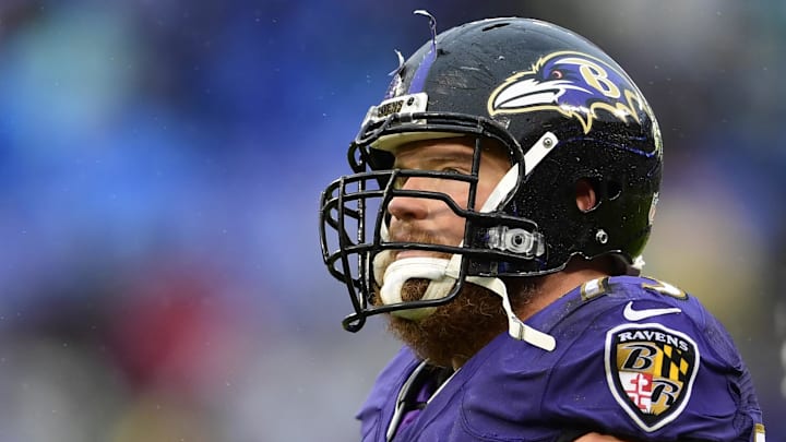 Baltimore Ravens guard Marshal Yanda