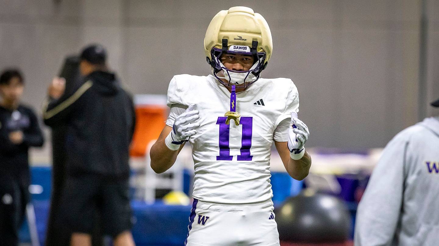 Here's the Most Noticeable Husky Freshman This Spring