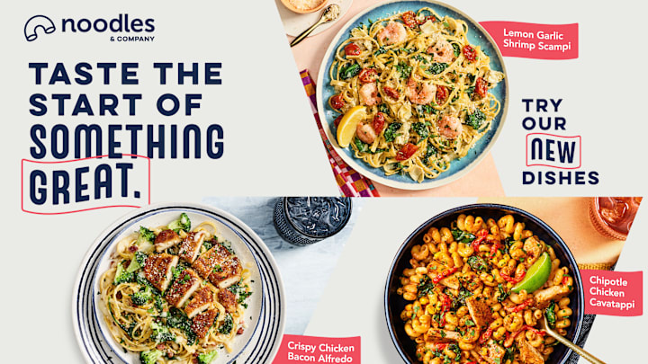 Noodles and Company adds three new dishes to its menu