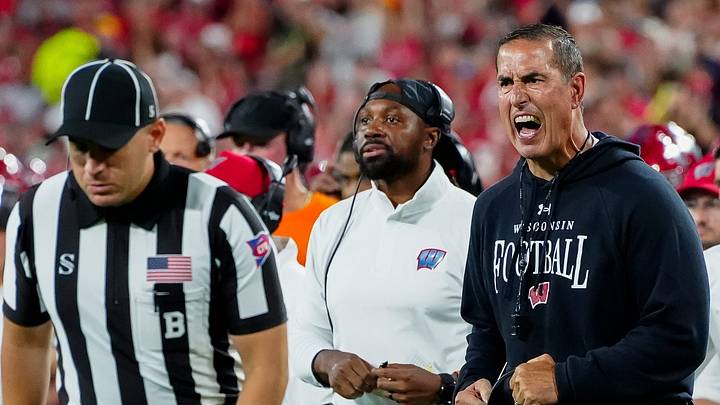 Wisconsin head coach Luke Fickell. Tork Mason/Green Bay Press-Gazette Wisconsin head coach Luke Fickell. Tork Mason/Green Bay Press-Gazette