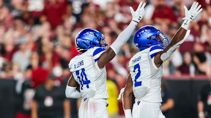 Sep 3, 2022; Columbia, South Carolina, USA; Georgia State Panthers wide receiver Robert Lewis (14)