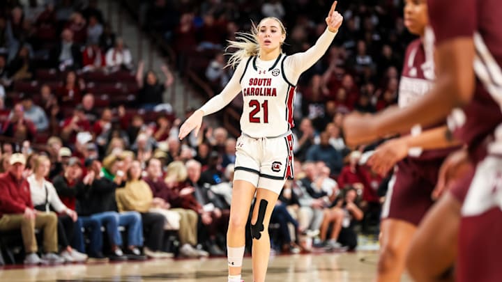 South Carolina basketball forward Chloe Kitts
