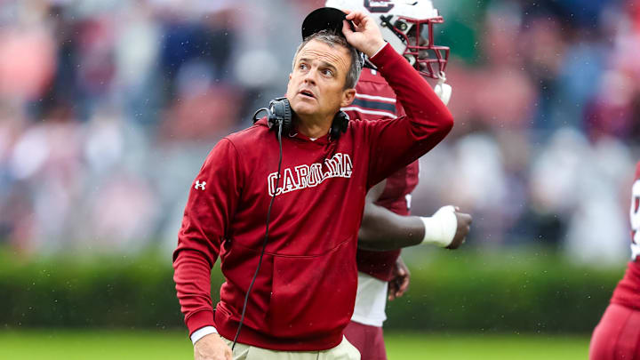 South Carolina football coach Shane Beamer
