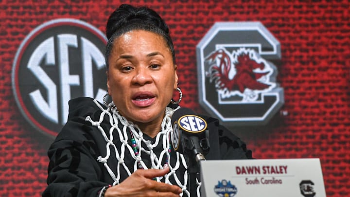 South Carolina basketball coach Dawn Staley