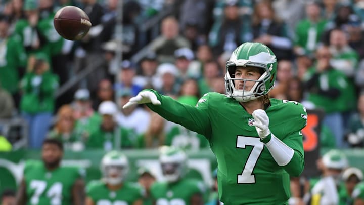Philadelphia Eagles quarterback Kenny Pickett