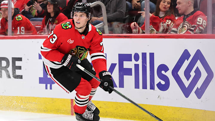 Calgary Flames v Chicago Blackhawks