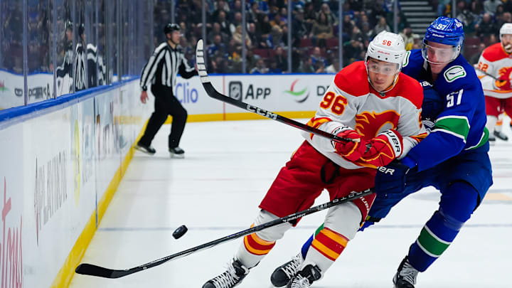 Calgary Flames v Vancouver Canucks